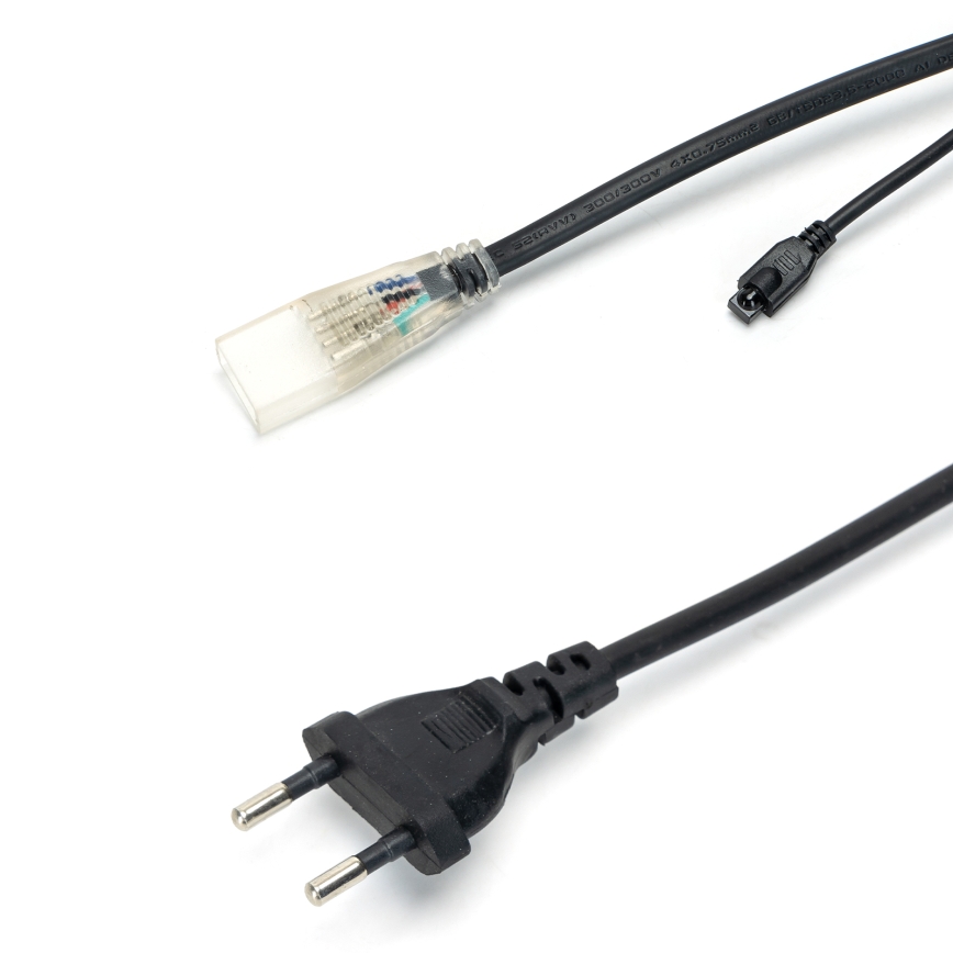 Aigostar - Câble d'alimentation pour ruban LED RGB 600W/230V avec télécommande