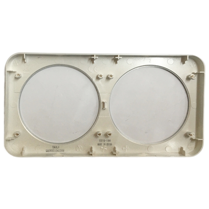 Aigostar - Cadre double en aluminium argenté