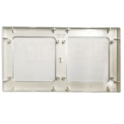 Aigostar - Cadre double en aluminium argenté