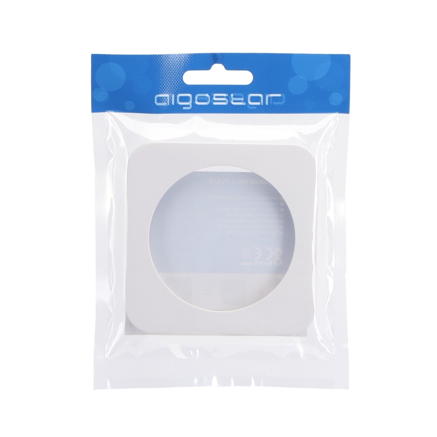 Aigostar - Cadre simple en plastique blanc