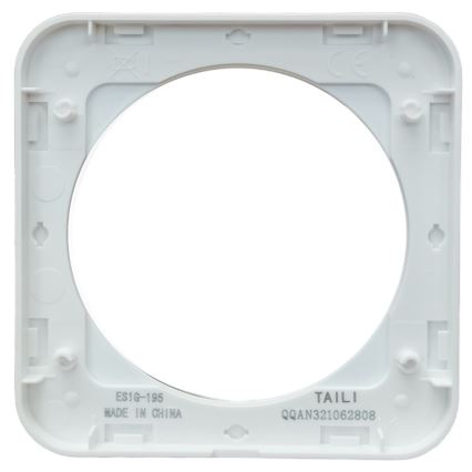Aigostar - Cadre simple en verre blanc