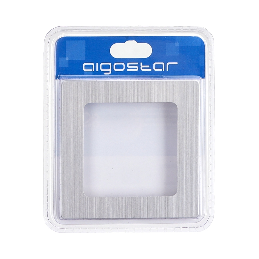 Aigostar - Cadre simple en aluminium, finition argentée