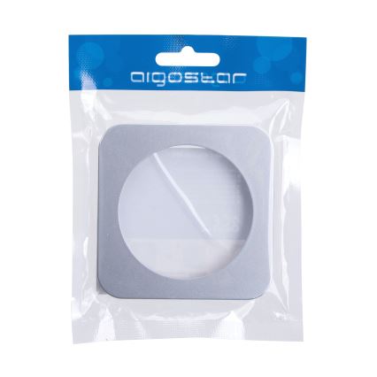 Aigostar - Cadre simple en plastique argenté