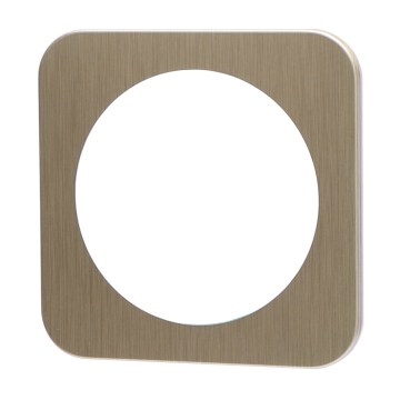 Aigostar - Cadre simple en plastique doré