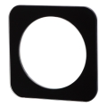 Aigostar - Cadre simple en verre noir