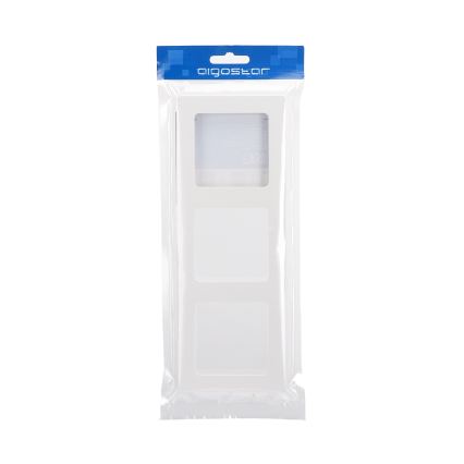 Aigostar - Cadre triple en plastique blanc