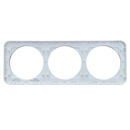Aigostar - Cadre triple en verre blanc
