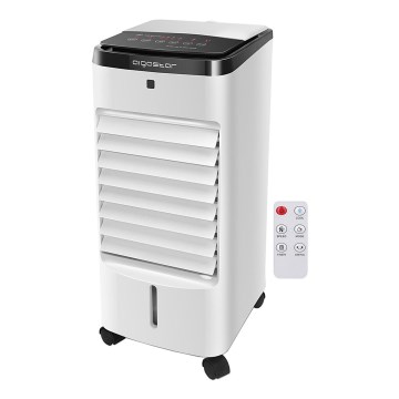 Aigostar - Climatiseur 60W/230V blanc/noir + télécommande