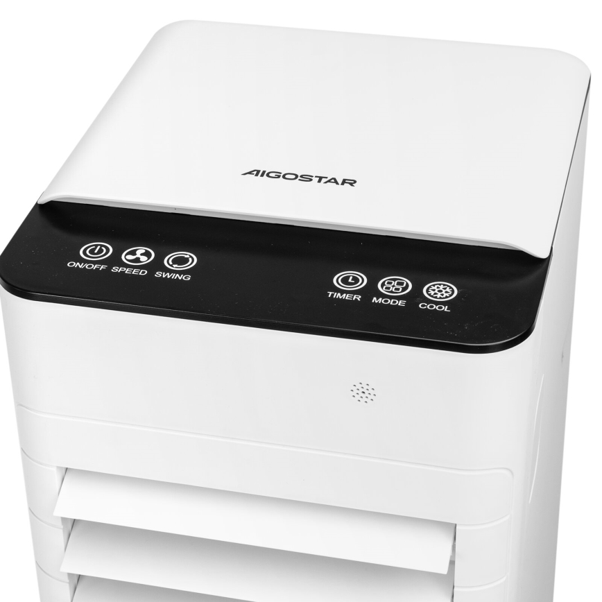 Aigostar - Climatiseur 80W/230V blanc + télécommande