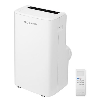 Aigostar - Climatiseur mobile intelligent 1337W/230V 12000 BTU Wi-Fi  blanc + télécommande