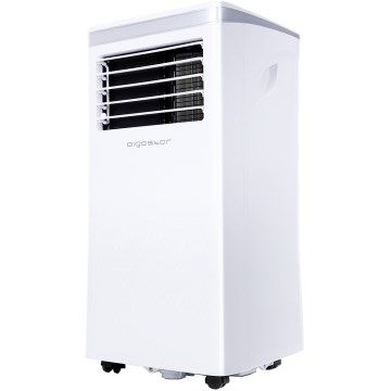 Aigostar - Climatiseur mobile intelligent 3 en 1 1003W/230V 9000 BTU Wi-Fi blanc + télécommande