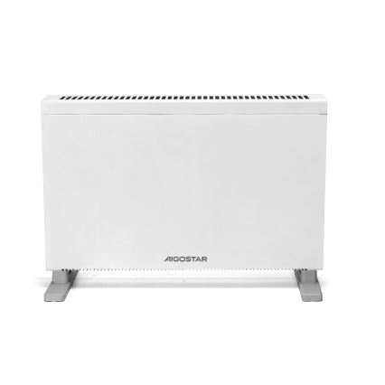 Aigostar - Convecteur électrique avec écran LCD ECO/1250/2000W/230V + télécommande