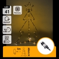 Aigostar - Décoration de Noël extérieure LED/3,6W/230V 40 cm IP44 blanc chaud