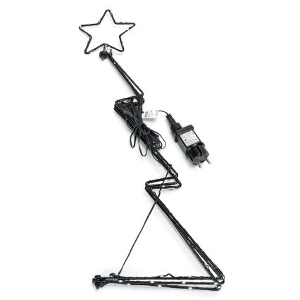 Aigostar - Décoration de Noël extérieure LED/3,6W/230V 60 cm IP44 blanc chaud