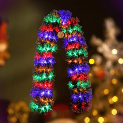 Aigostar - Décoration de Noël extérieure LED RGBY 112xLED/3,6W/230V 2m IP44