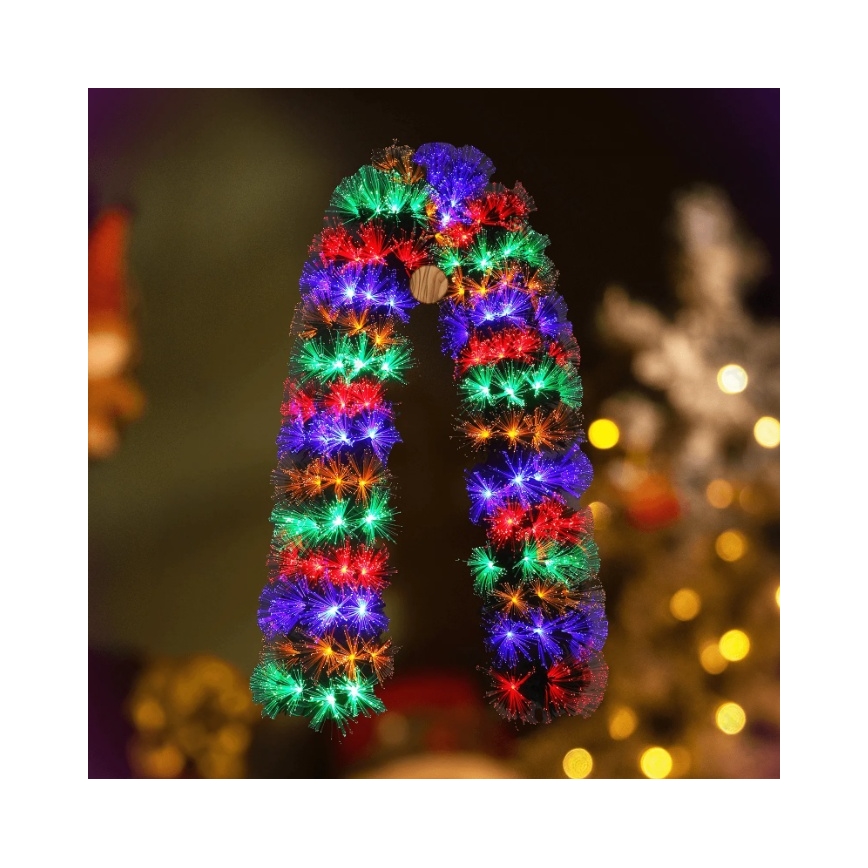 Aigostar - Décoration de Noël extérieure LED RGBY 112xLED/3,6W/230V 2m IP44