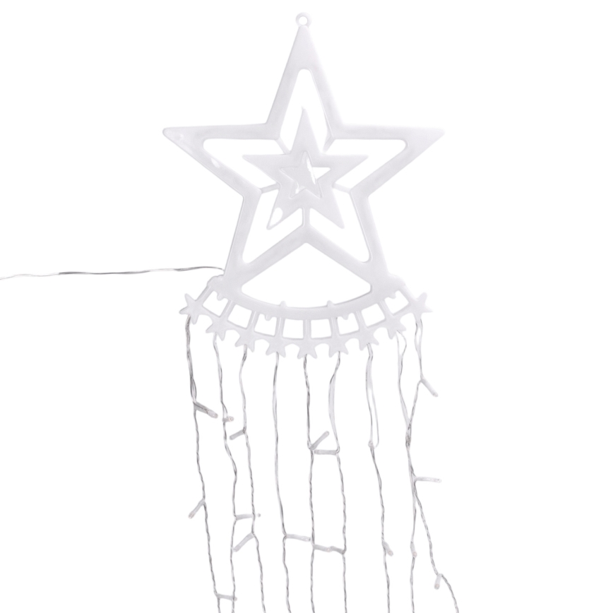 Aigostar - LED Décoration de Noël extérieure 350 LED 3,5 m IP44 multicolore