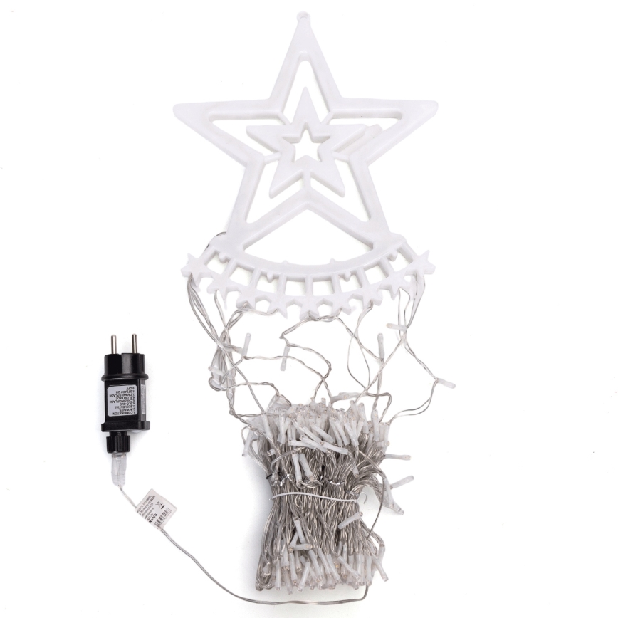 Aigostar - LED Décoration de Noël extérieure 350 LED 3,5 m IP44 multicolore