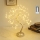 Aigostar - Décoration de Noël LED 108xLED/3xAA/8 fonctions 45cm blanc chaud