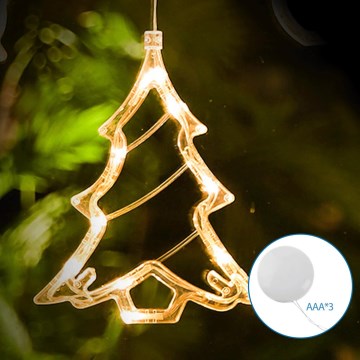 Aigostar - Décoration de Noël LED/3xAAA arbre 20cm