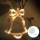 Aigostar - Décoration de Noël LED/3xAAA bell 18cm