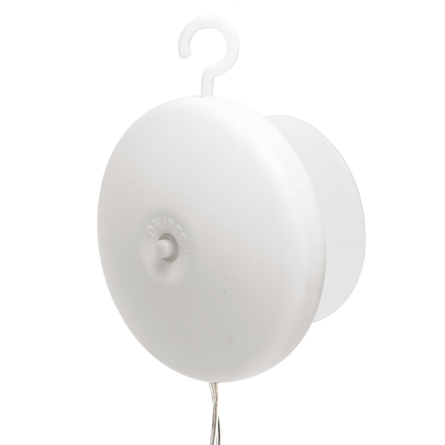 Aigostar - Décoration de Noël LED/3xAAA blanc chaud flocon de neige 19cm