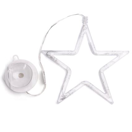 Aigostar - Décoration de Noël LED/3xAAA étoile 19cm