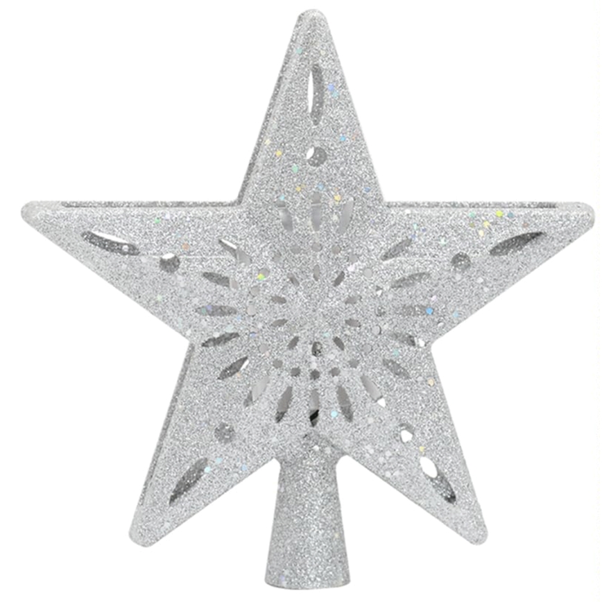Aigostar - Projecteur de Noël à LED de flocons de neige LED/5W/230V blanc froid, effet étoile argentée