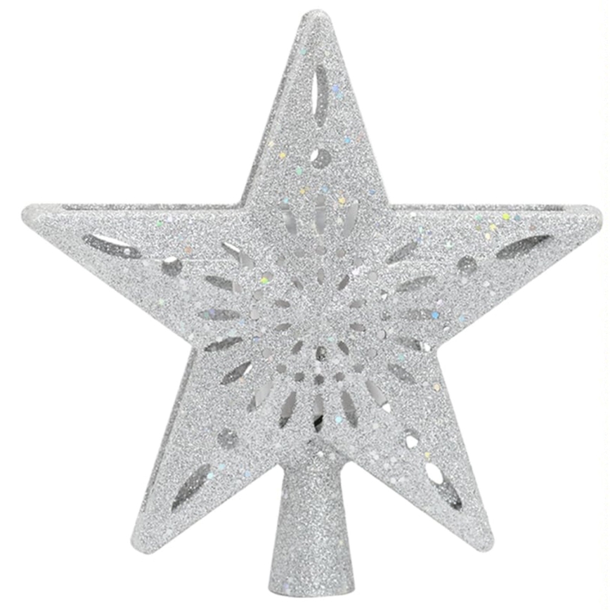 Aigostar - Projecteur de Noël à LED de flocons de neige LED/5W/230V blanc froid, effet étoile argentée