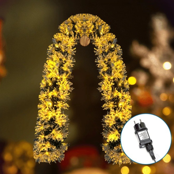 Aigostar - Décoration de Noël LED d'extérieur 112 LED/3,6W/230V 2m IP44 blanc chaud