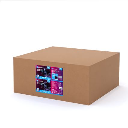 Aigostar - Décoration extérieure LED/3,6W/31/230V 6500K 90/45cm IP44 renne avec traîneau