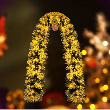 Aigostar - Décoration de Noël LED d'extérieur 112 LED/3,6W/230V 2m IP44 blanc chaud