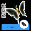 Aigostar - Décoration LED d'extérieur 372 LED IP44, blanc froid, en forme de papillon