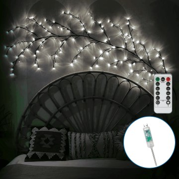 Aigostar - Décoration murale 144xLED/5W/5V blanc froid