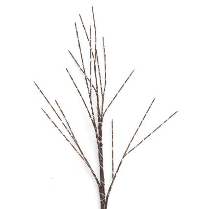 Aigostar - Décoration solaire 140xLED/3m IP65 blanc chaud vigne