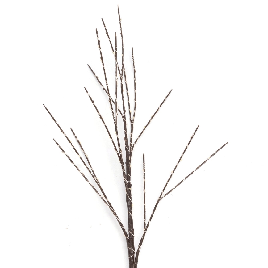 Aigostar - Décoration solaire 140xLED/3m IP65 blanc chaud vigne