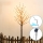 Aigostar - Décoration solaire 152xLED/3,8m IP65 arbre blanc chaud