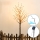 Aigostar - Décoration solaire 24xLED/2,6m IP65 arbre blanc chaud