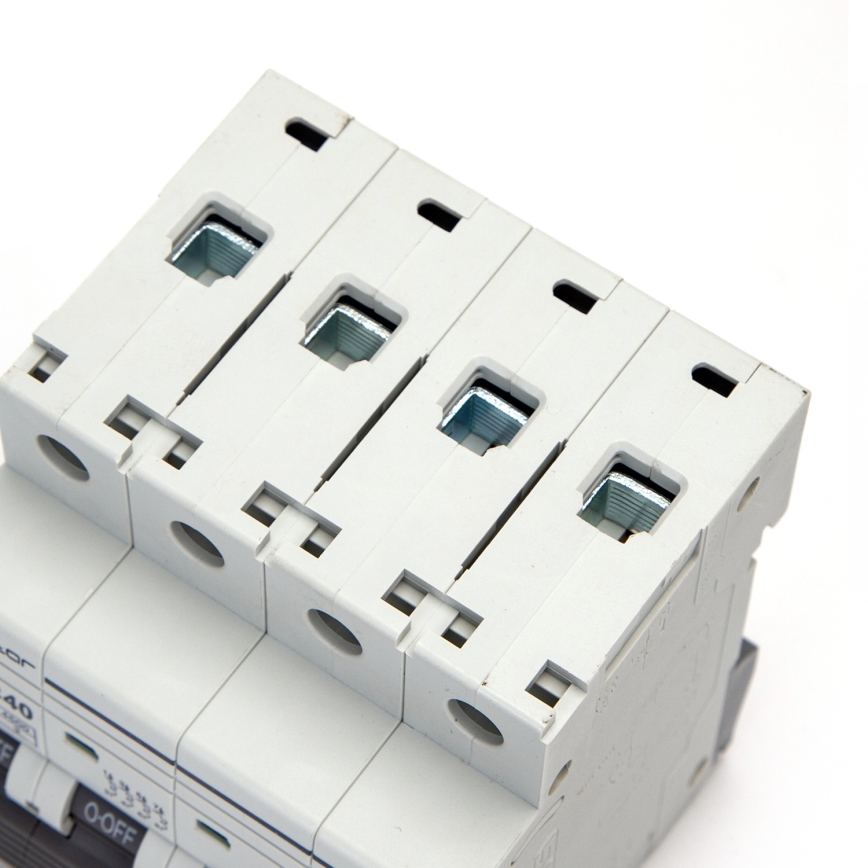 Aigostar - Disjoncteur 4 pôles, 20 A, courbe C, 400 V