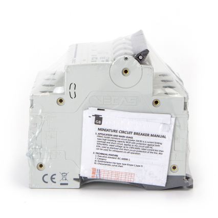 Aigostar - Disjoncteur 4 pôles 4P-25A-C 400V