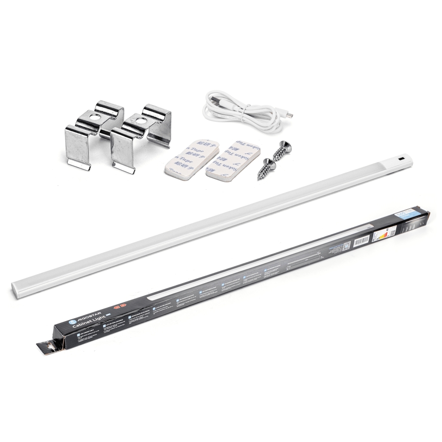 Aigostar - Éclairage d'armoire à capteur de mouvement LED/6W/5V 5700K blanc