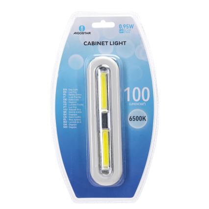Aigostar - Éclairage d'armoire LED/3xAAA 6500K blanc