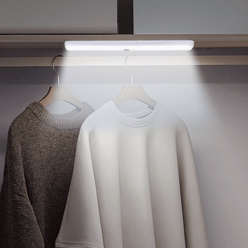 Aigostar - Éclairage d'armoire LED dimmable LED/1,5W/3xAA 6500K blanc