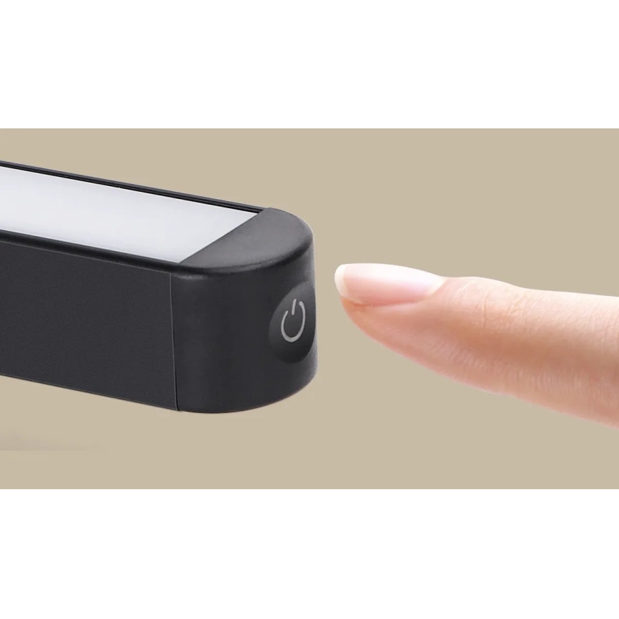 Aigostar - Éclairage miroir rechargeable à LED à intensité variable/2,9W/5V 2000 mAh