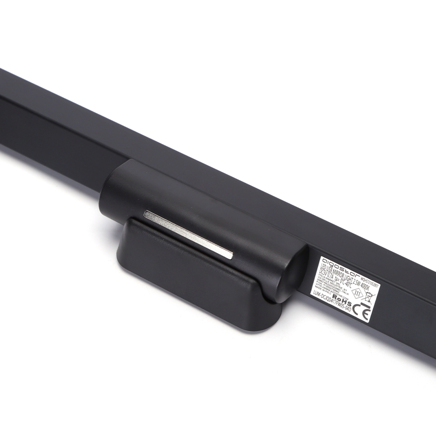 Aigostar - Éclairage miroir rechargeable à LED à intensité variable/2,9W/5V 2000 mAh
