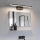Aigostar - Éclairage LED pour miroir de salle de bains LED/8W/230V 4000K 40 cm IP44 noir