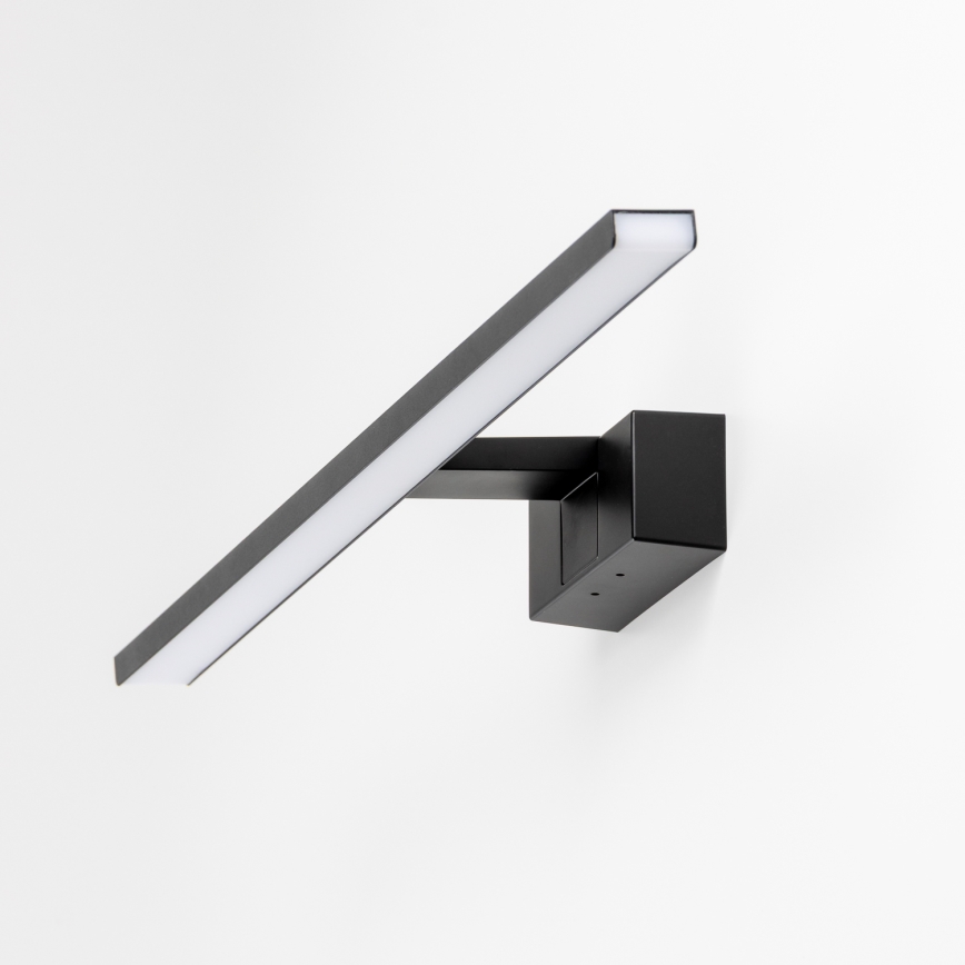 Aigostar - Éclairage LED pour miroir de salle de bains LED/8W/230V 4000K 40 cm IP44 noir
