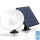 Aigostar - Éclairage solaire avec détecteur LED/3,2V 3000K/4000K/6500K IP65 5000 mAh Télécommande