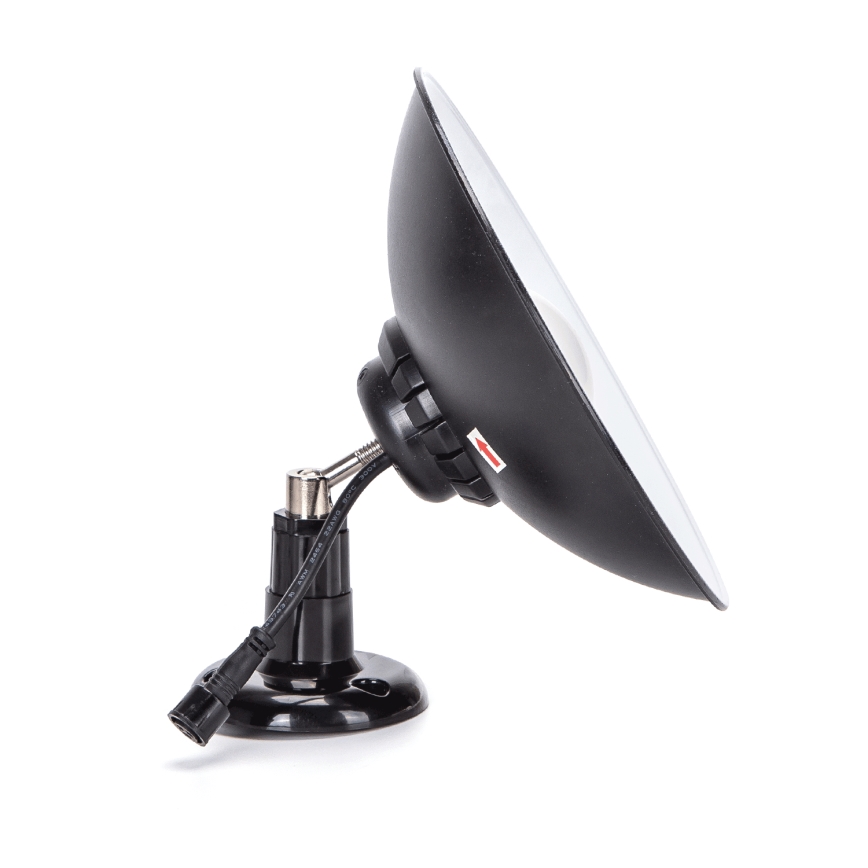 Aigostar - Éclairage solaire avec détecteur LED/3,2V 3000K/4000K/6500K IP65 5000 mAh Télécommande