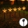 Aigostar - Éclairage solaire de Noël LED/0,054W/1,2V 1m IP65 800 mAh blanc chaud